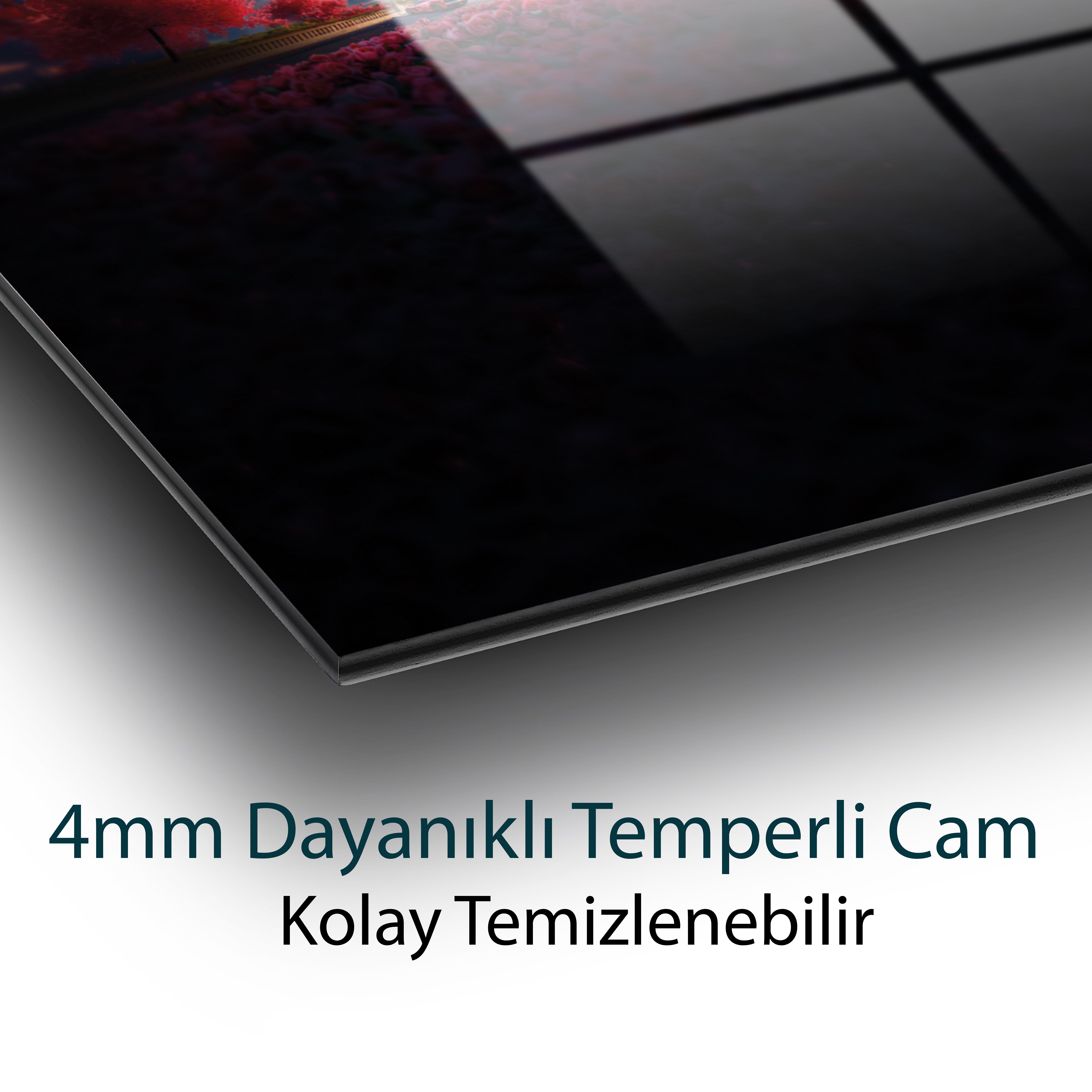Alacakaranlık Söylencesi Cam Tablo Hediyelik Büyük Tablo Ev Ofis Dekoru