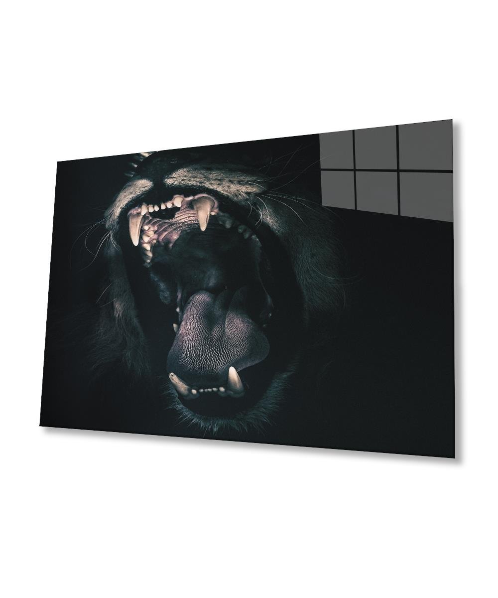 Aslan Cam Tablo