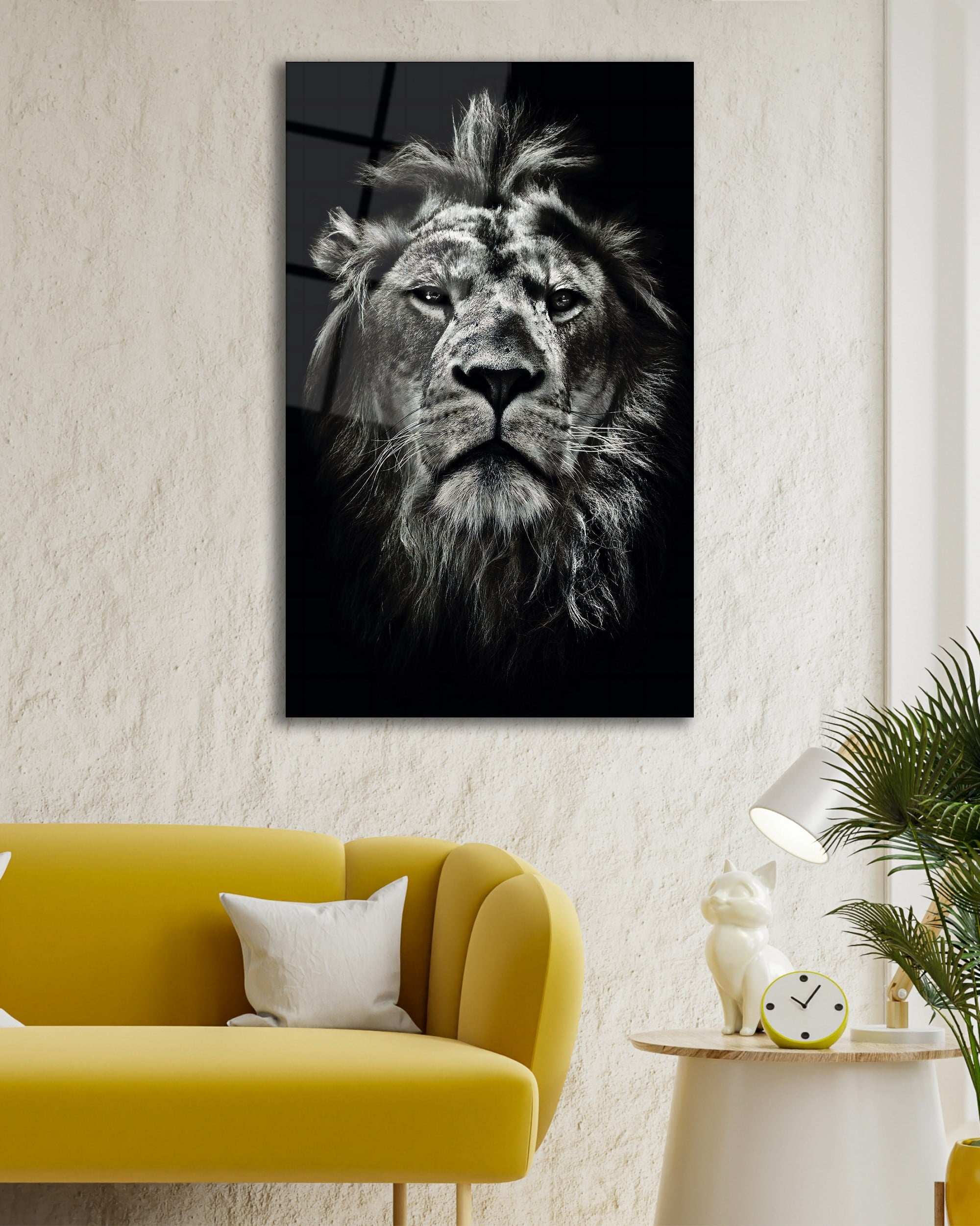 Aslan Cam Tablo 4mm Dayanıklı Temperli Cam