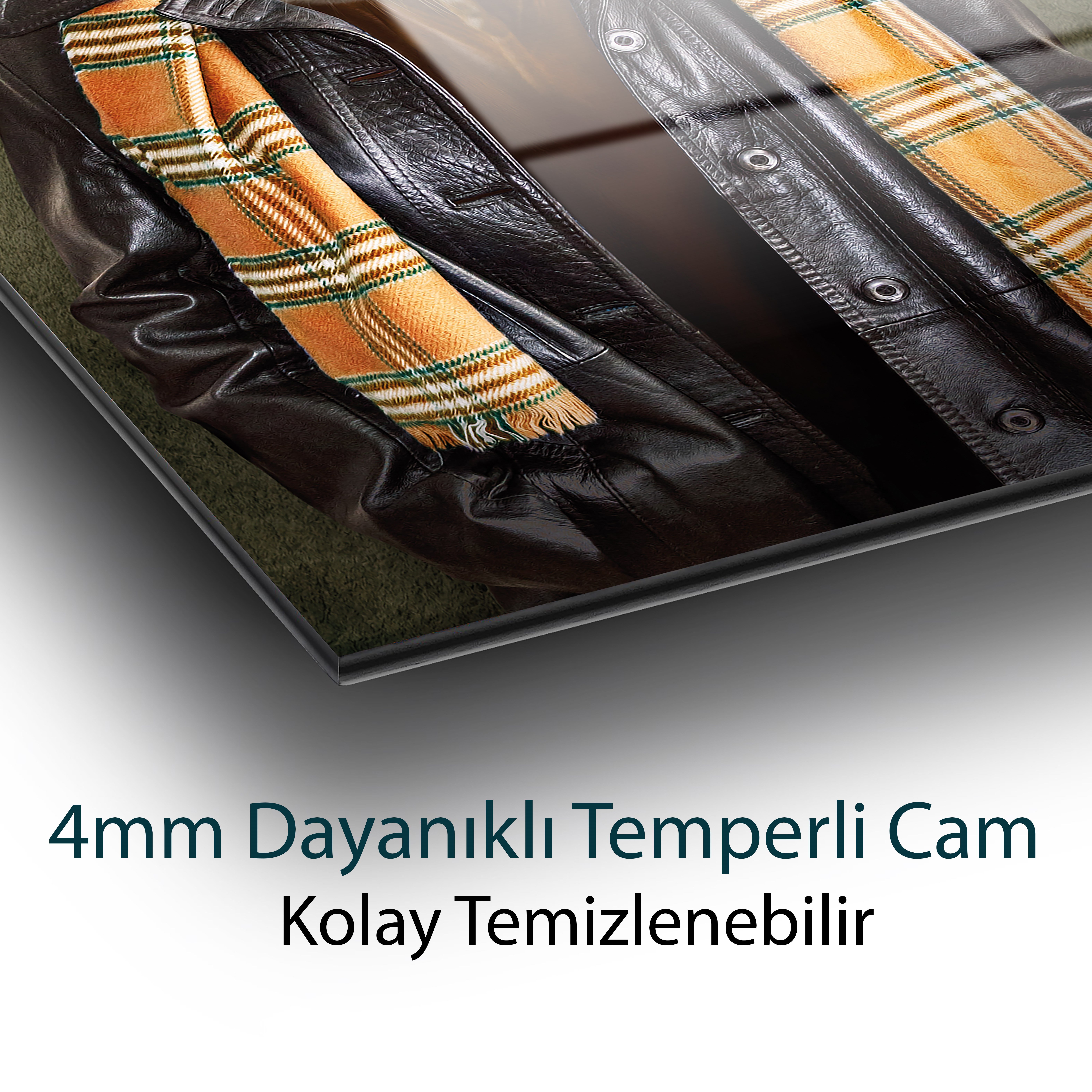 İnsan Vücutlu İnek 4mm Dayanıklı Temperli Cam