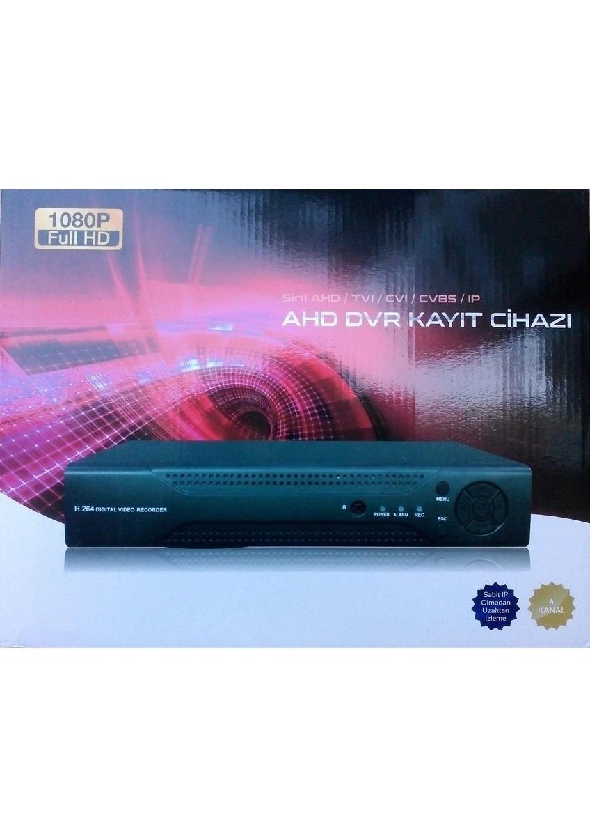 AHD04N 4 Kanal Xmeye Mobil Izleme Programlı DVR Kamera Kayıt Cihazı