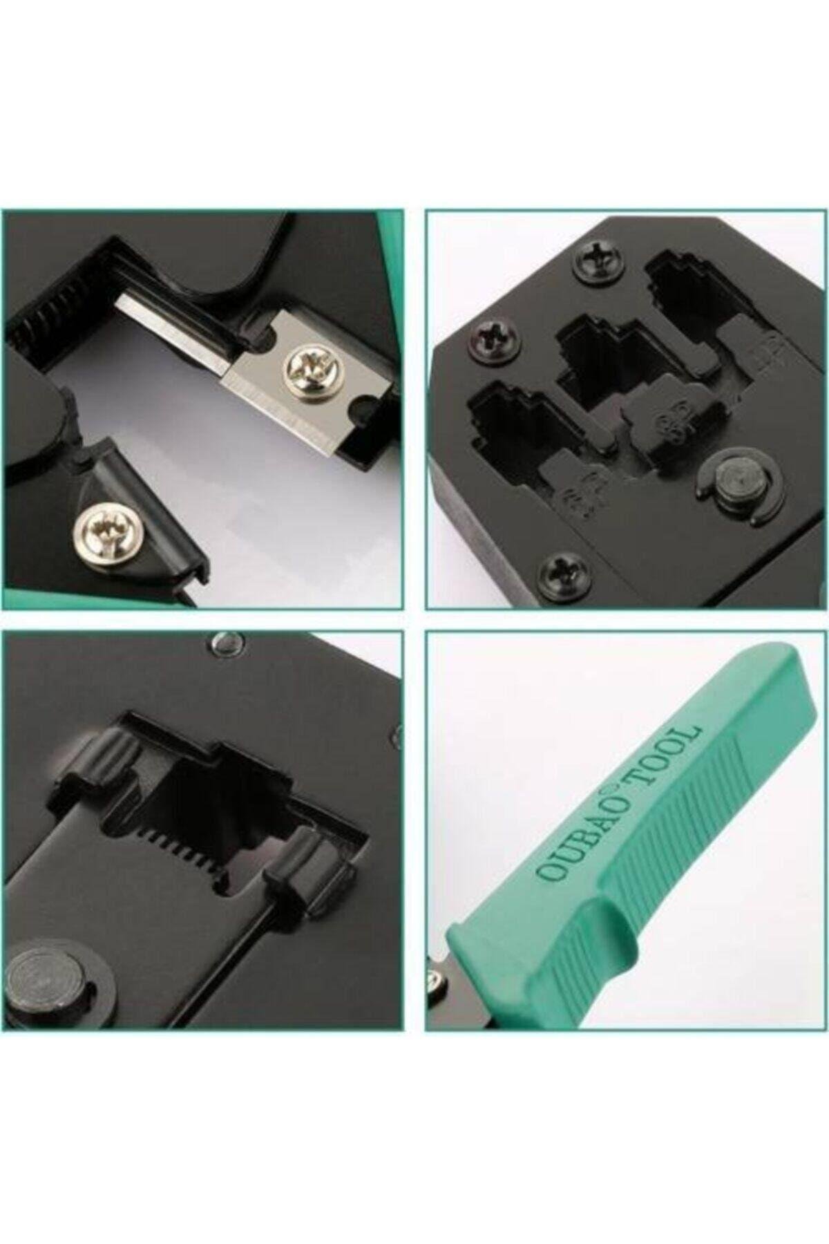 Network Sıkma Pensesi 4507p Jack Rj45 Rj11 Rj9 Üçlü Soyucu Cat5 Cat6 Pense