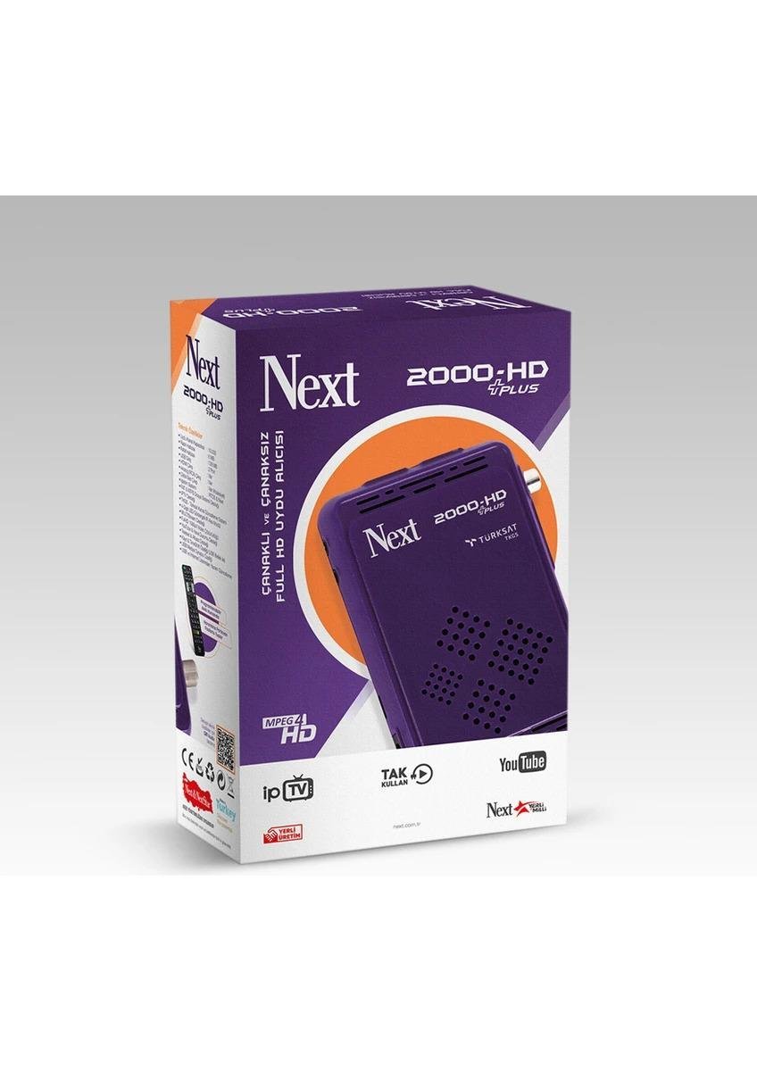 Next 2000 HD Plus IPTV Çanaklı Çanaksız Uydu Alıcısı