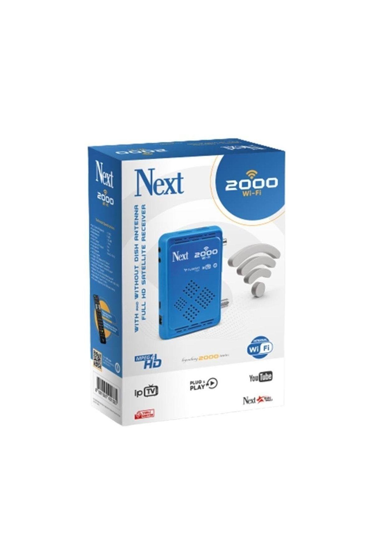 Next 2000 Wifi Çanaklı Çanaksız Full Hd Uydu Alıcısı