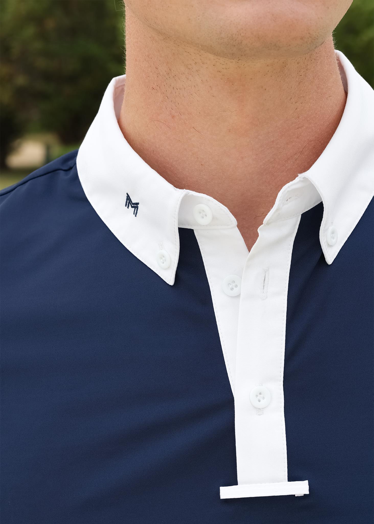 Active Kısa Kollu Yarışma Bluzu (Navy)