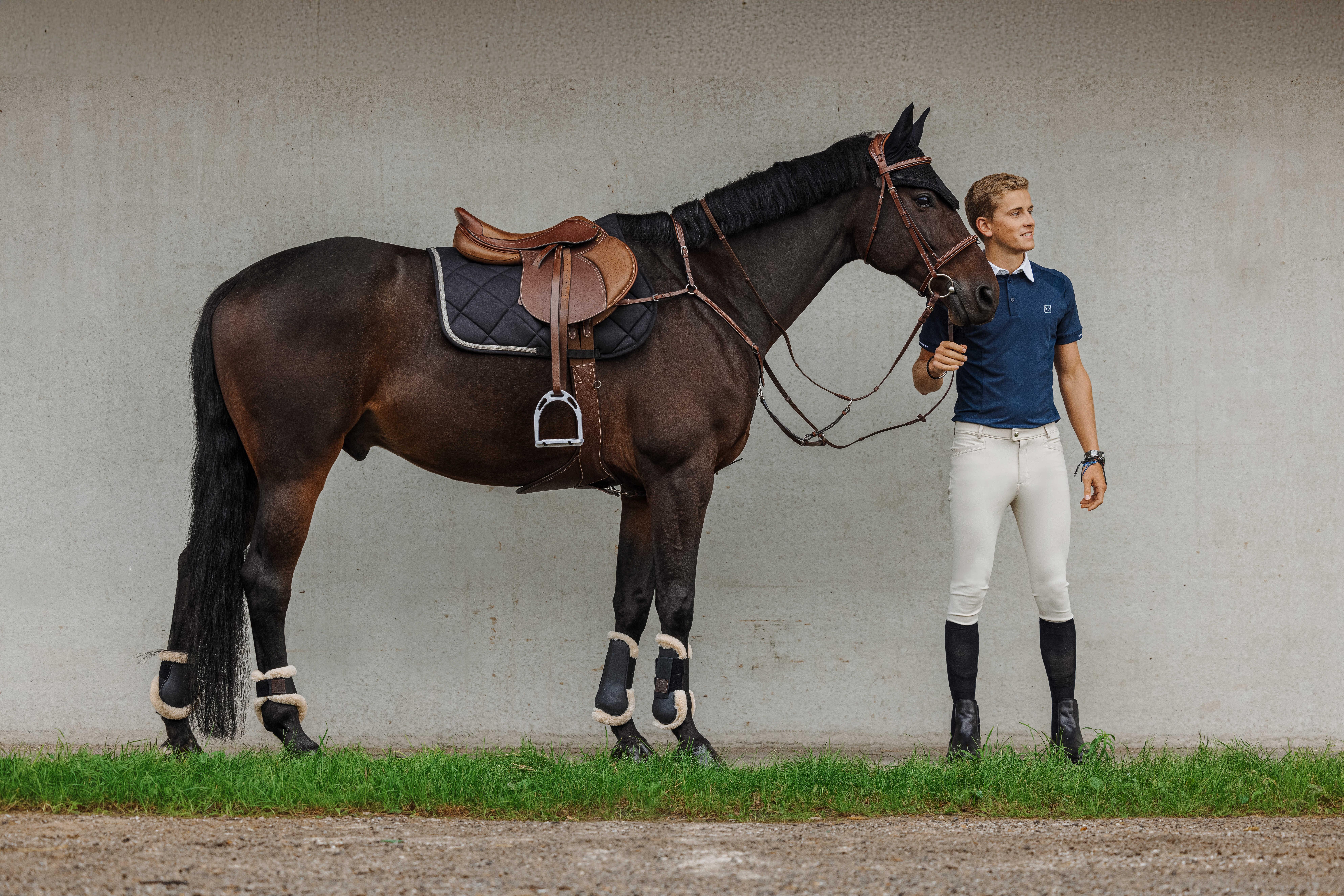 Binici Bluzu - Equitheme Viktor Polo