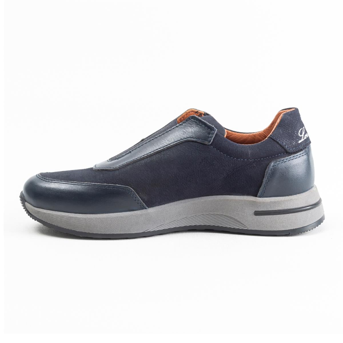 L-2 Lastikli Laci Deri-Laci Nubuk Sneaker Spor Ayakkabı