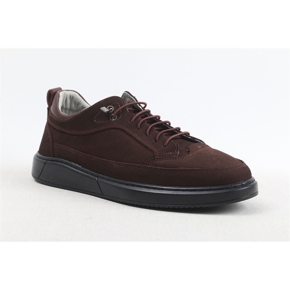 ULUS 014 KAHVE NUBUK POLİ SNEAKER AYAKKABI