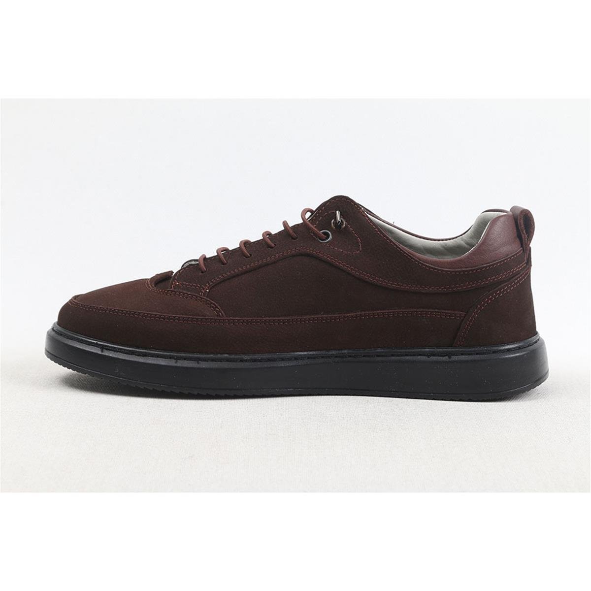 ULUS 014 KAHVE NUBUK POLİ SNEAKER AYAKKABI