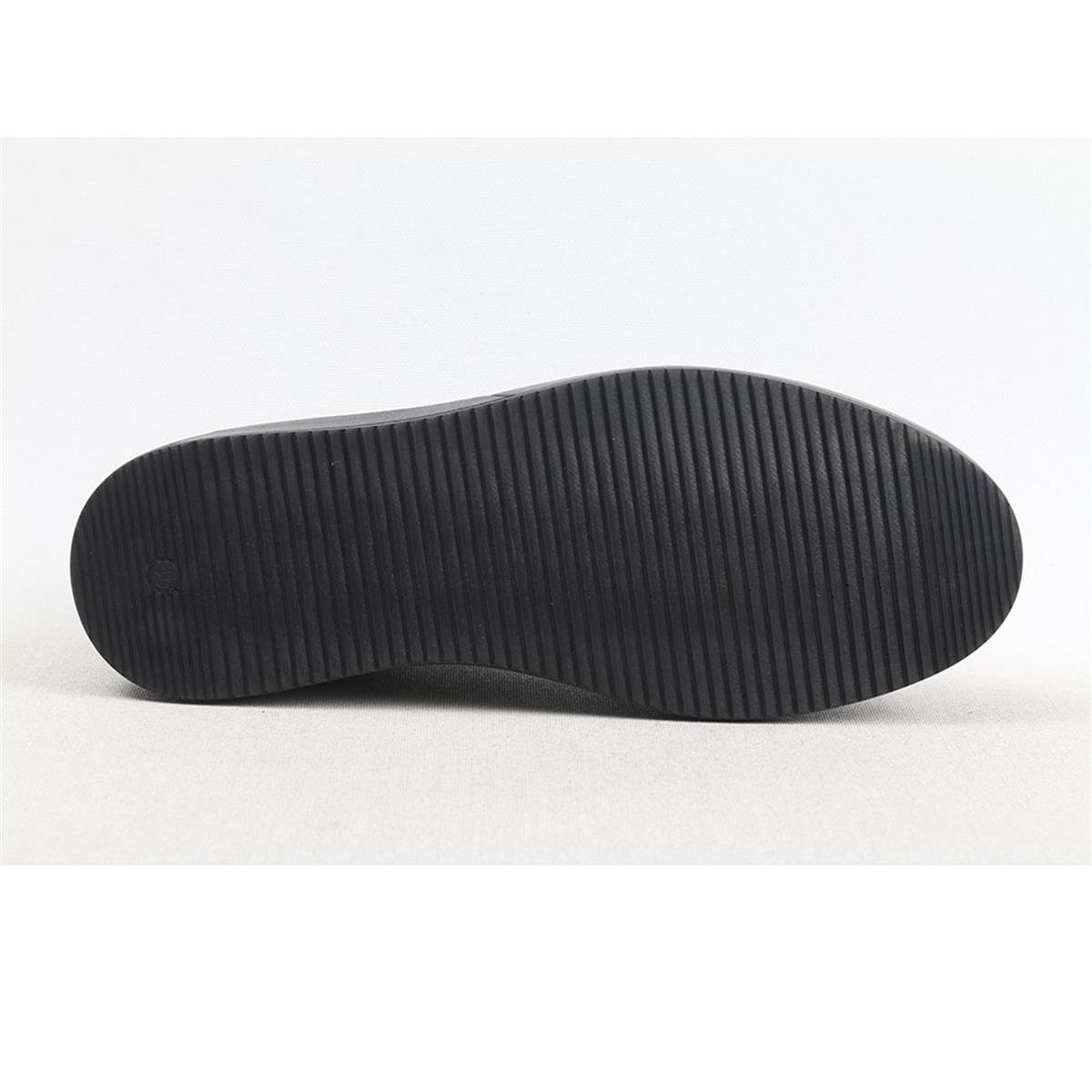 ULUS 014 SİYAH NUBUK POLİ SNEAKER SPOR AYAKKABI