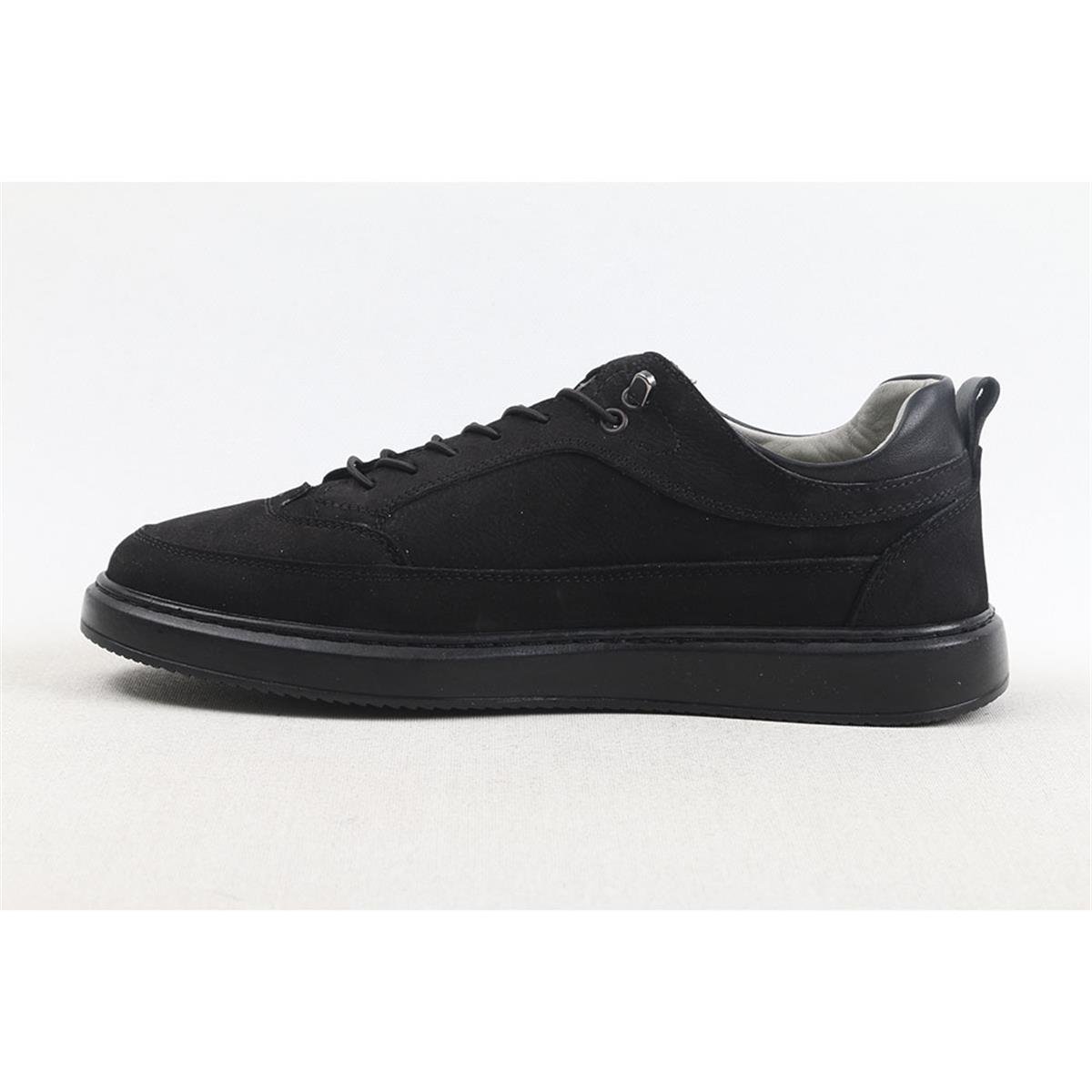 ULUS 014 SİYAH NUBUK POLİ SNEAKER SPOR AYAKKABI
