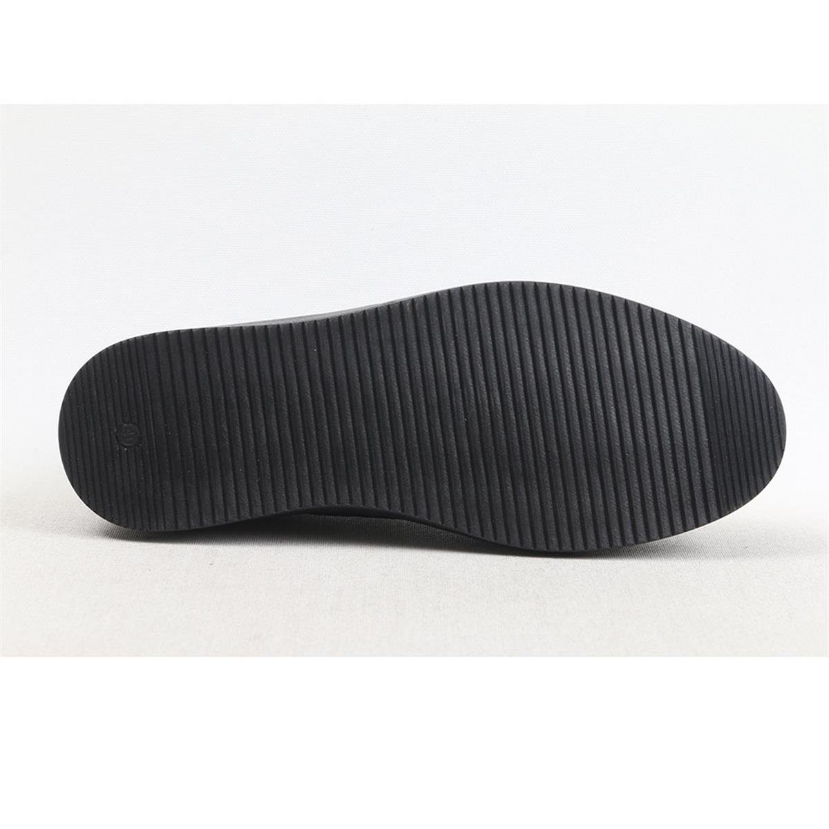 ULUS 014 SİYAH POLİ SNEAKER SPOR AYAKKABI