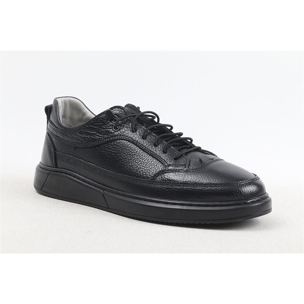ULUS 014 SİYAH POLİ SNEAKER SPOR AYAKKABI
