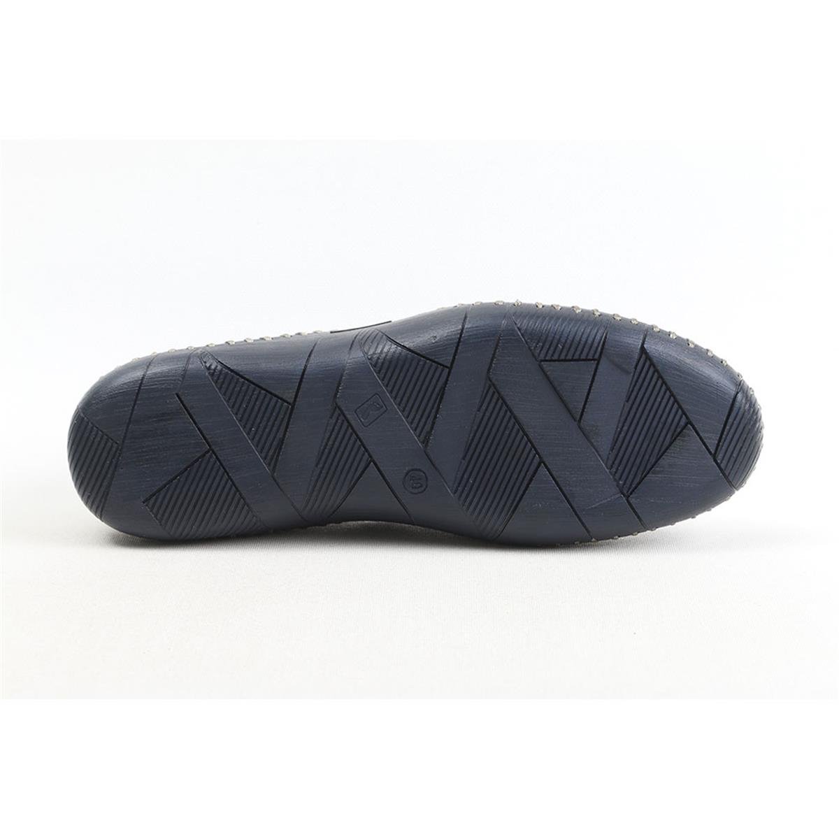 Ulus 017 Delikli Lacivert Loafer Ayakkabı