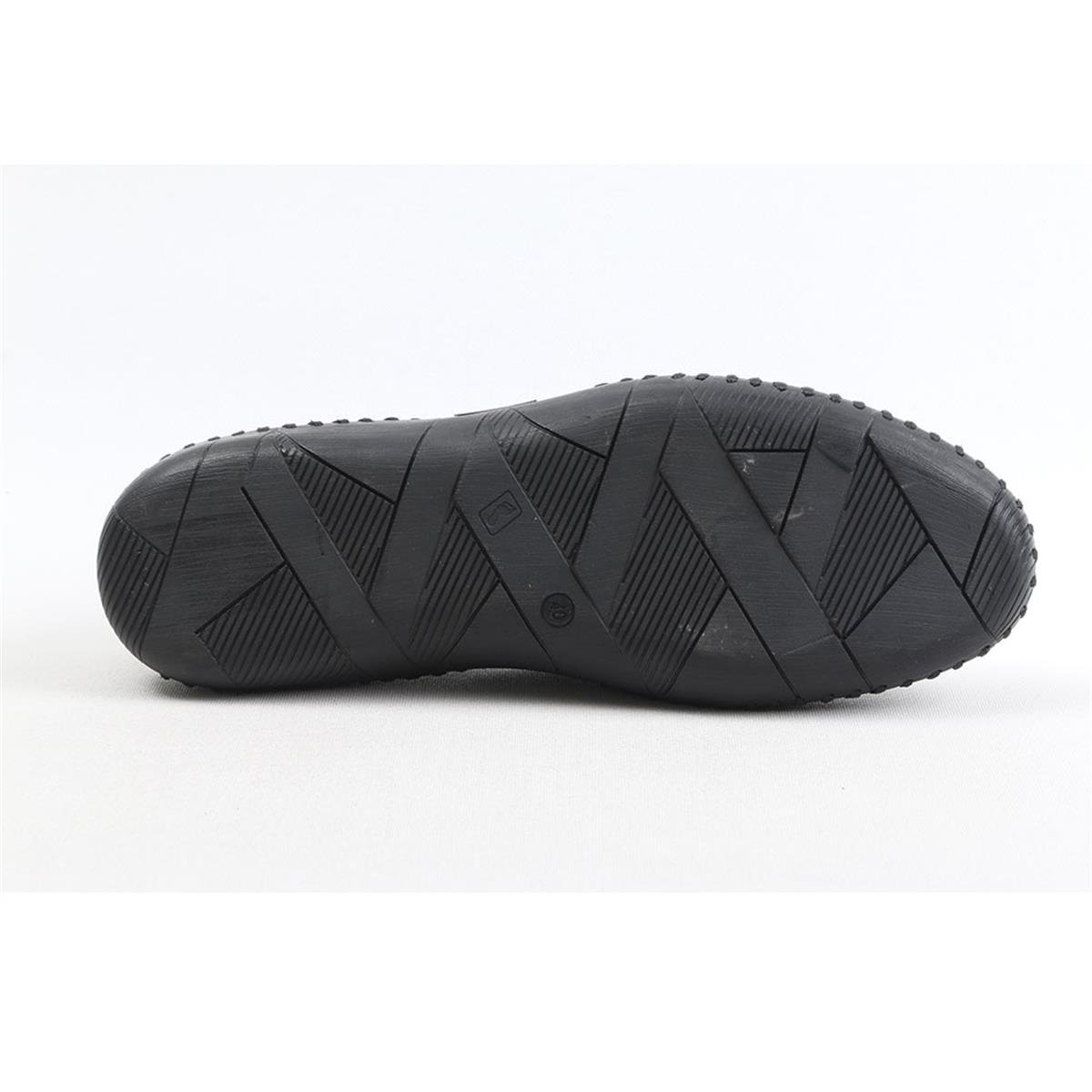 Ulus 017 Delikli Siyah Loafer Ayakkabı