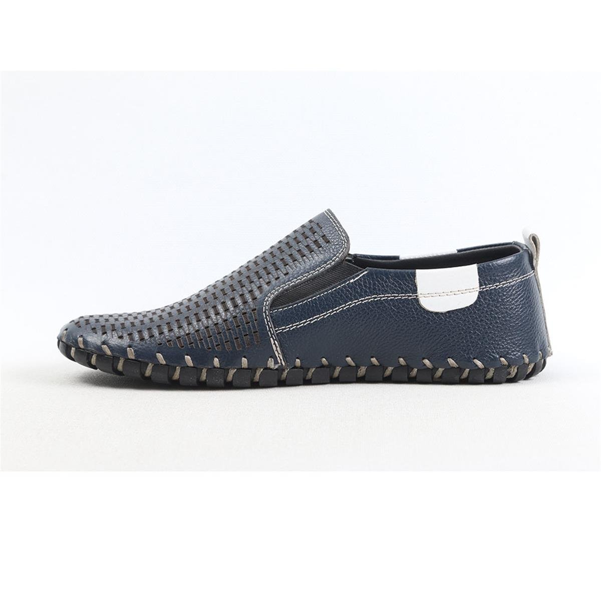 ULUS 02 DELİKLİ LACİVERT LOAFER AYAKKABI