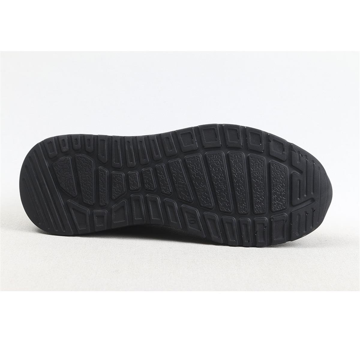 ULUS 041 CROCO SİYAH SNEAKER SPOR AYAKKABI