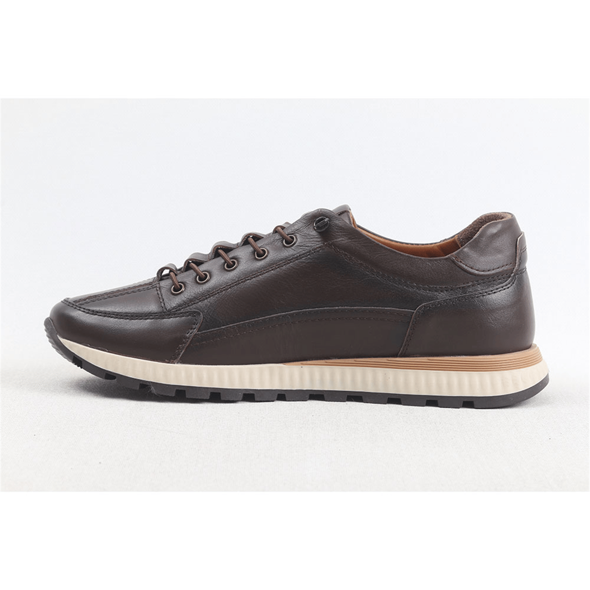 ULUS 041 KAHVE TERMO SNEAKER SPOR AYAKKABI