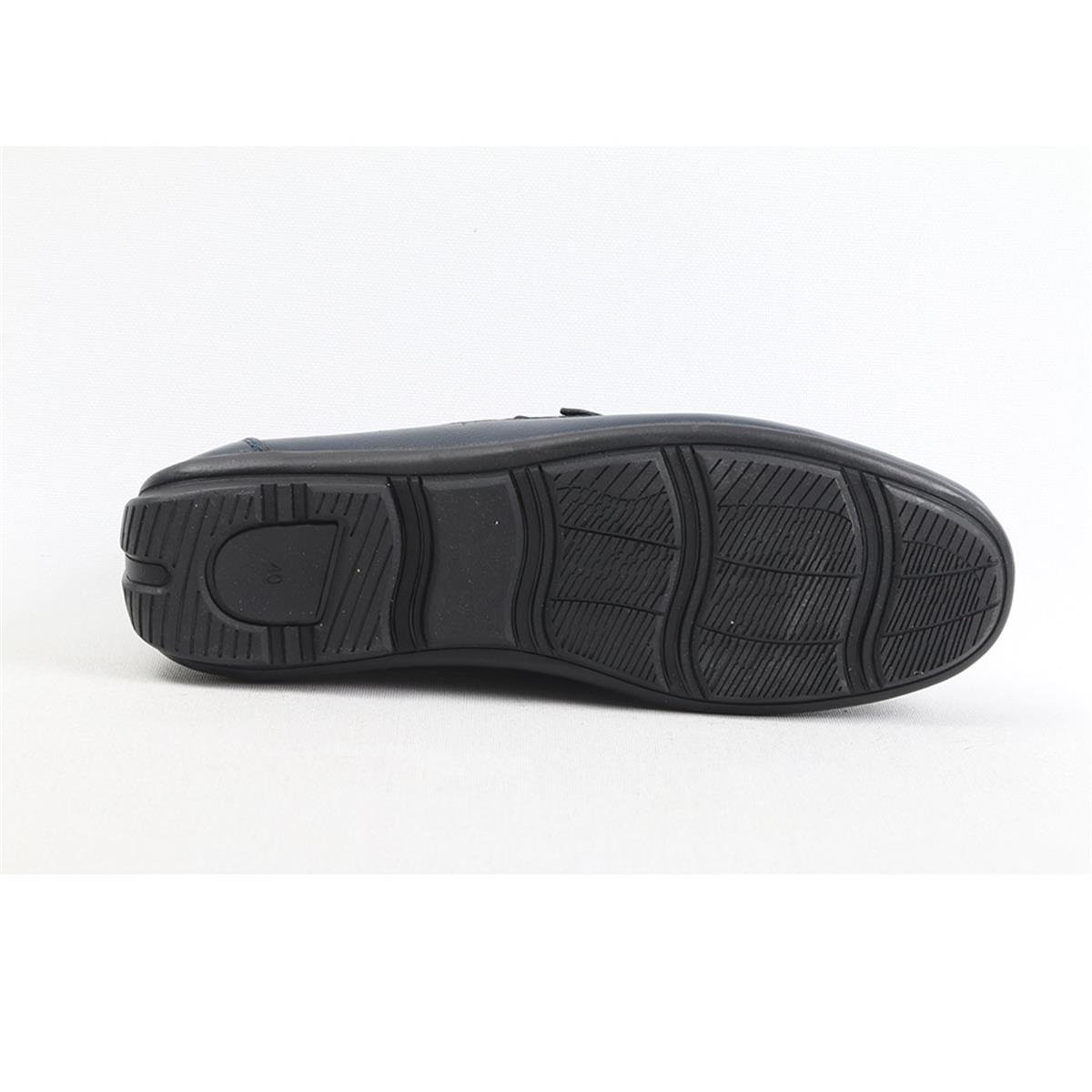 ULUS 077 KUŞAKLI LACİ FLOTTER LOAFER AYAKKABI