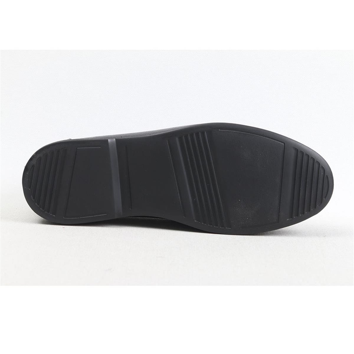 ULUS 1003 FİYONKLU SİYAH EVA LOAFER AYAKKABI