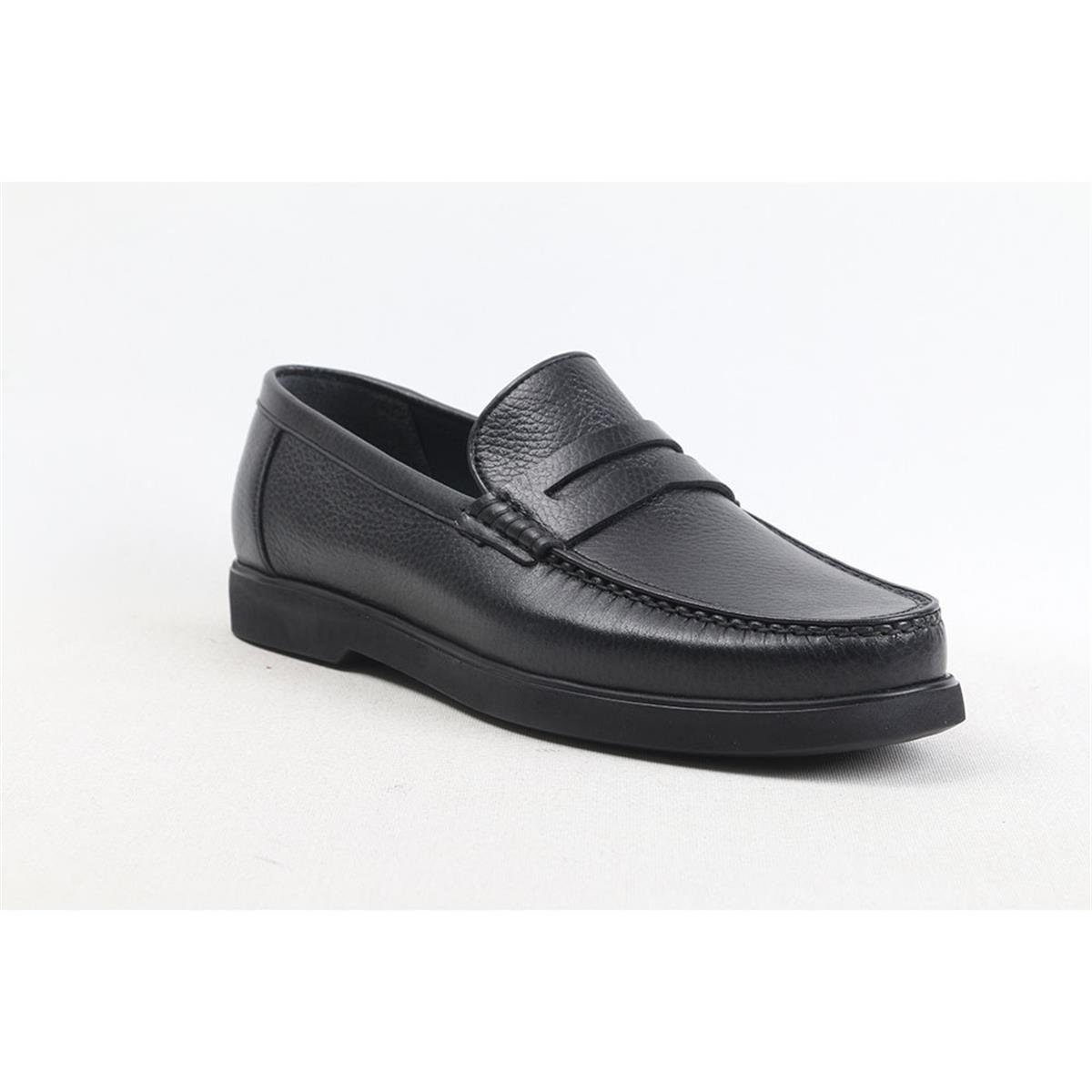 ULUS 1003 FİYONKLU SİYAH EVA LOAFER AYAKKABI