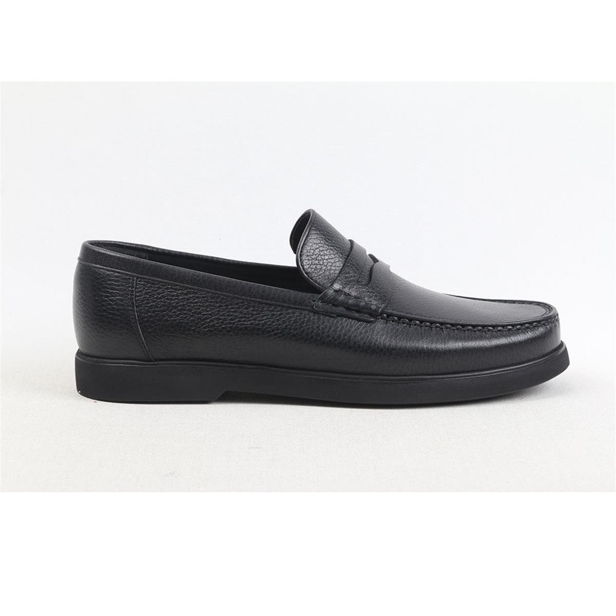 ULUS 1003 FİYONKLU SİYAH EVA LOAFER AYAKKABI