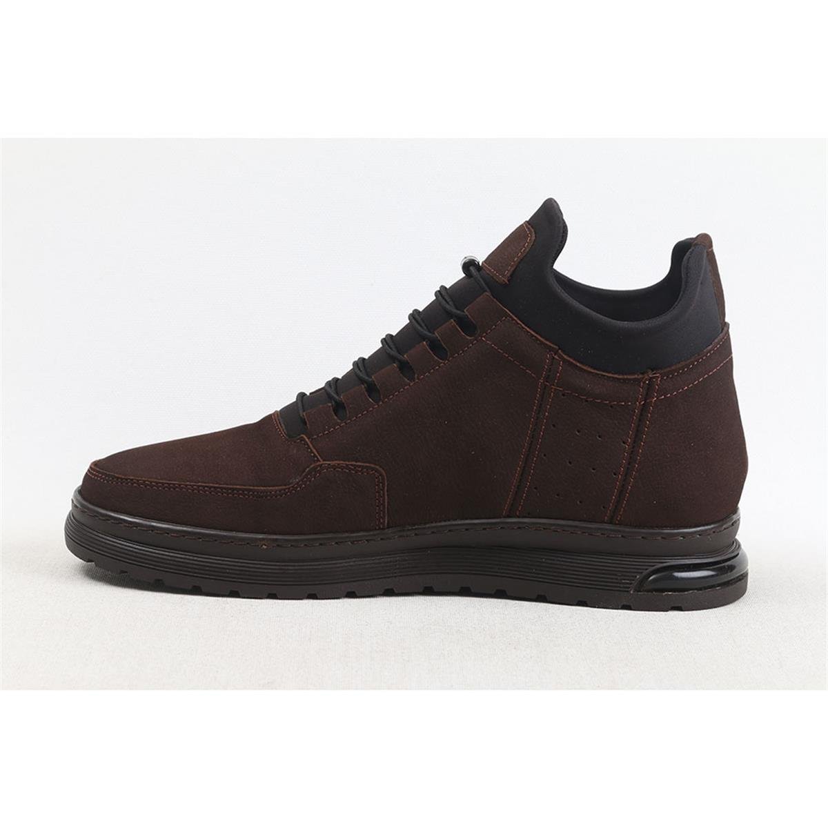 ULUS 1053-1 KAHVE NUBUK miflonlu CASUAL BOT