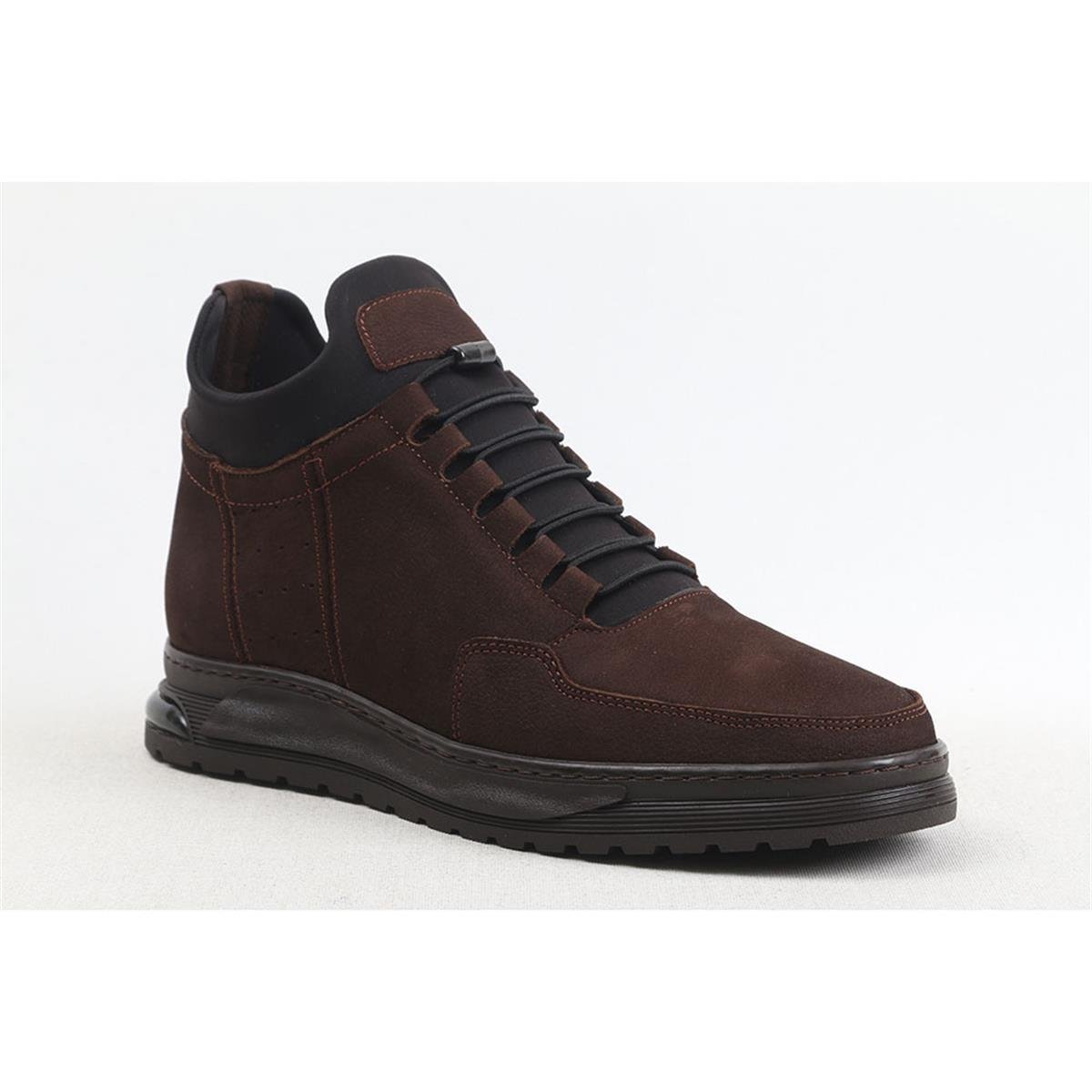 ULUS 1053-1 KAHVE NUBUK miflonlu CASUAL BOT