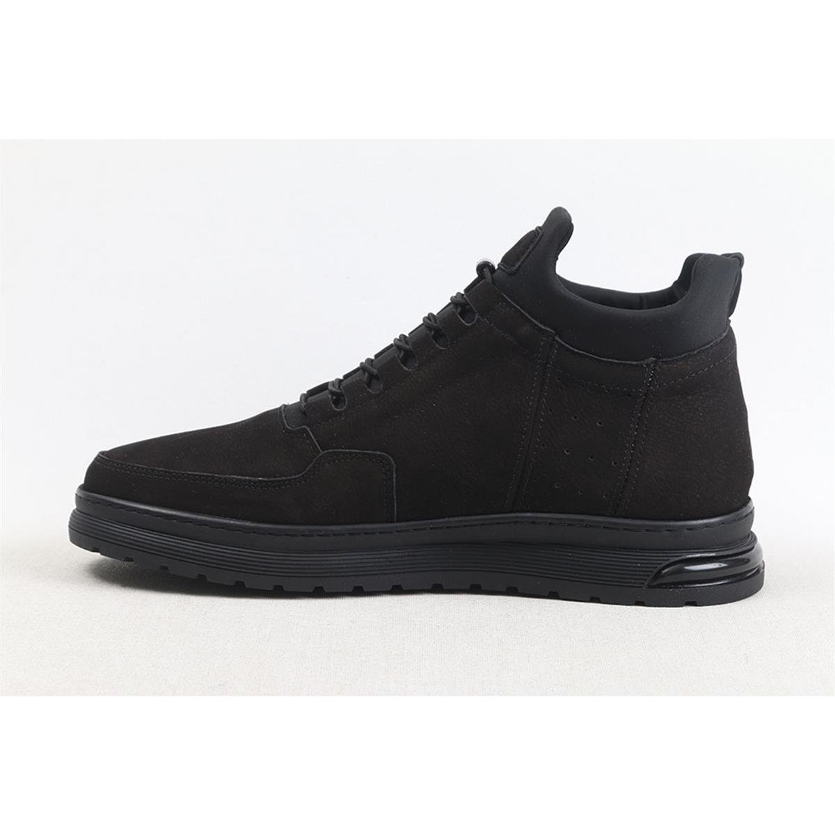 ULUS 1053-1 SİYAH NUBUK miflonlu CASUAL BOT