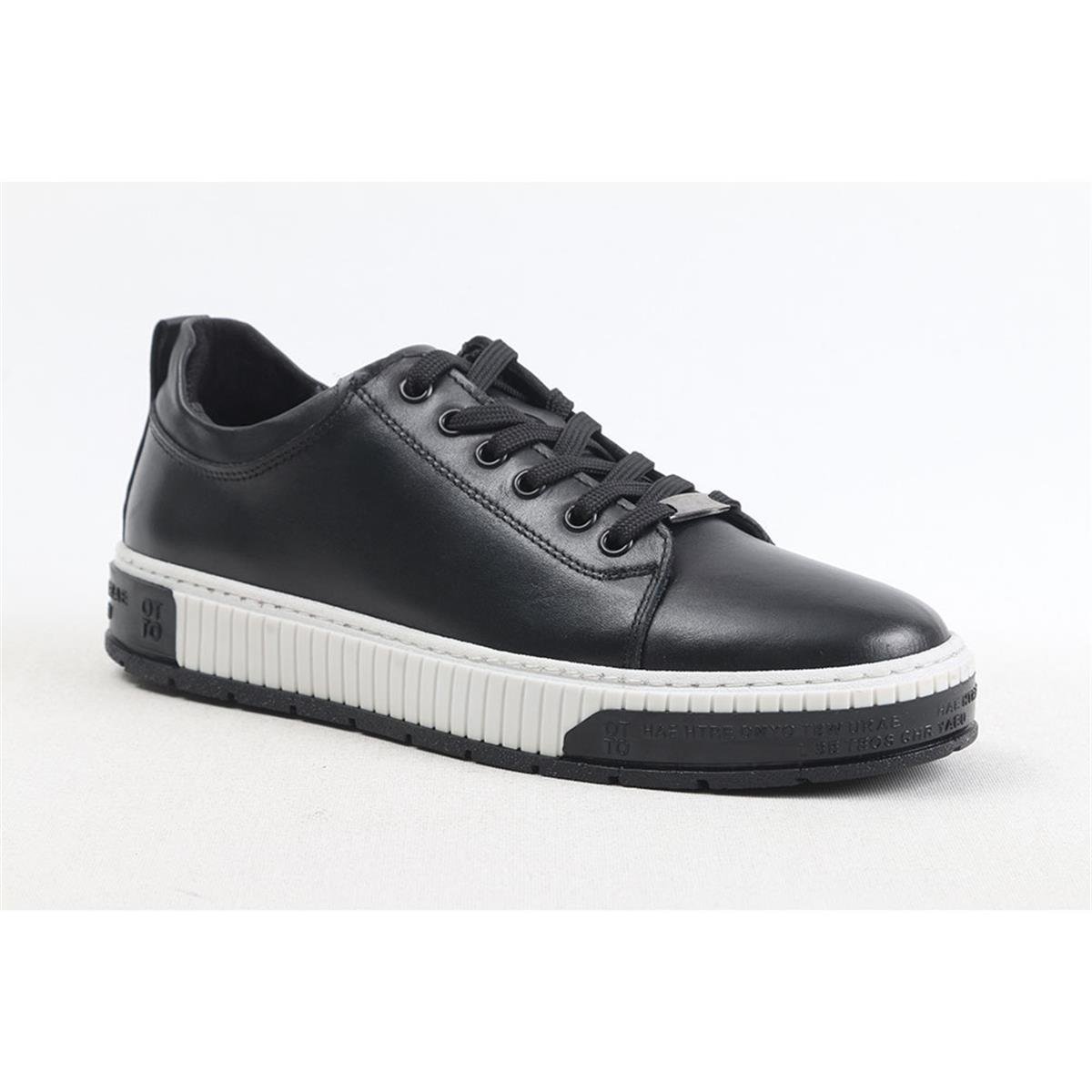 ULUS 1080 SİYAH ANTİK SNEAKER SPOR AYAKKABI