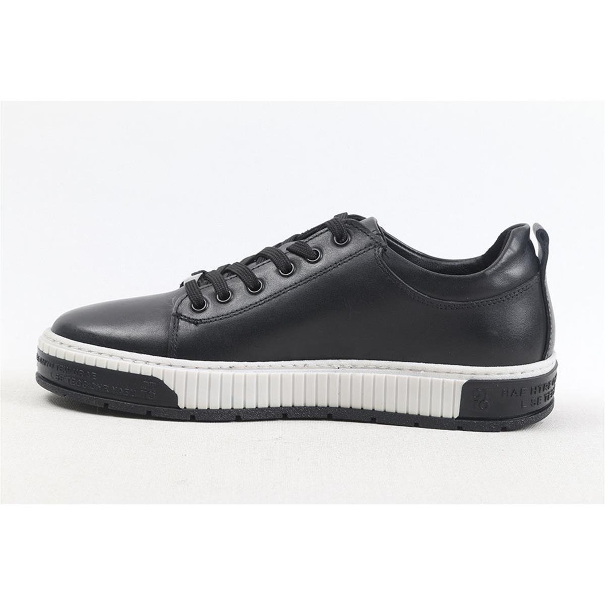 ULUS 1080 SİYAH ANTİK SNEAKER SPOR AYAKKABI