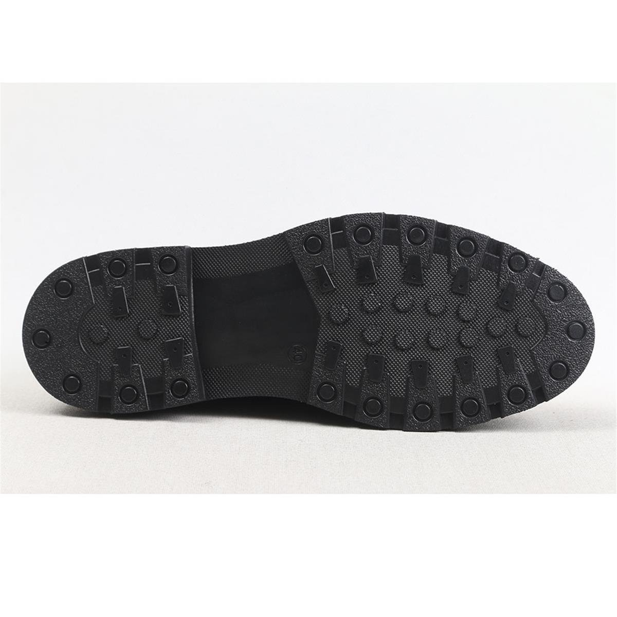 ULUS 1101-2 DÜZ SİYAH LOAFER AYAKKABI