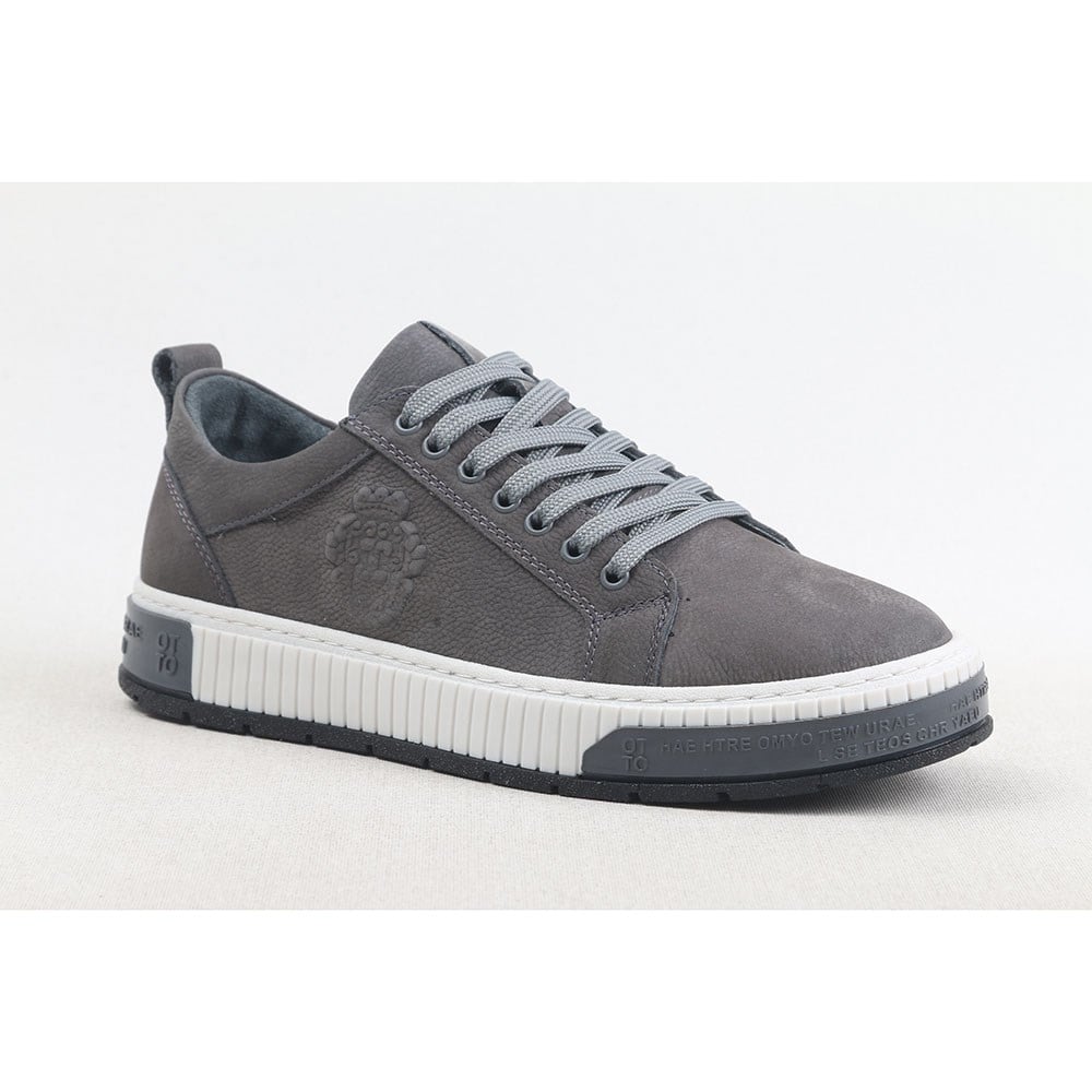 ULUS 1180 GRİ NUBUK SNEAKER SPOR AYAKKABI