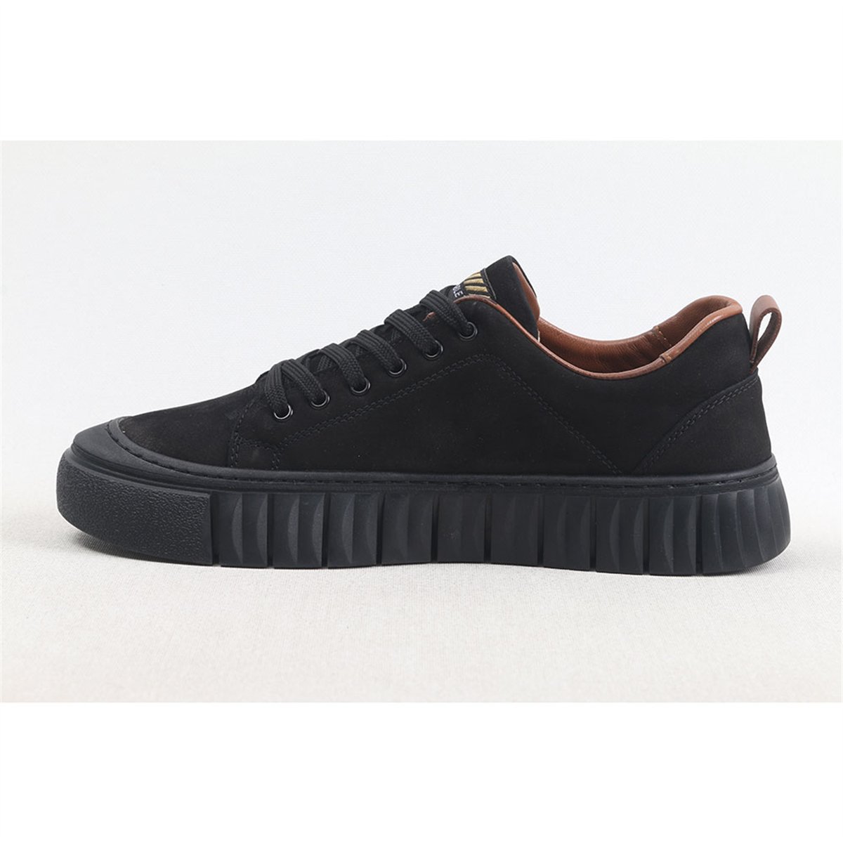 ULUS 1185 SİYAH NUBUK SNEAKER SPOR AYAKKABI