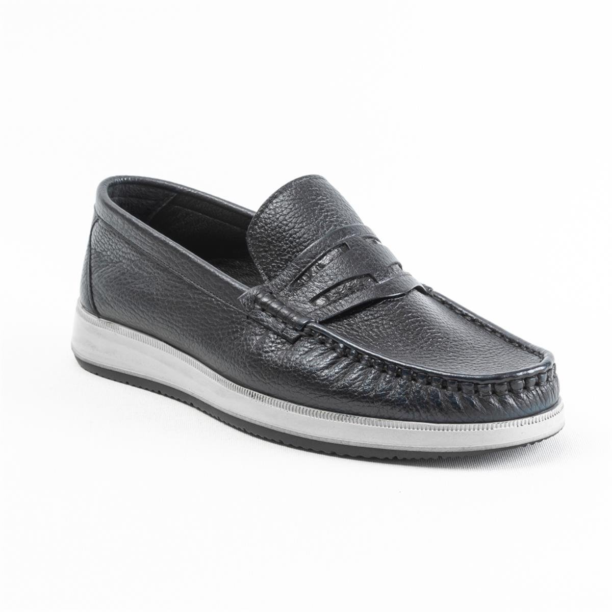 Ulus 1200 Siyah Poli Loafer Ayakkabı