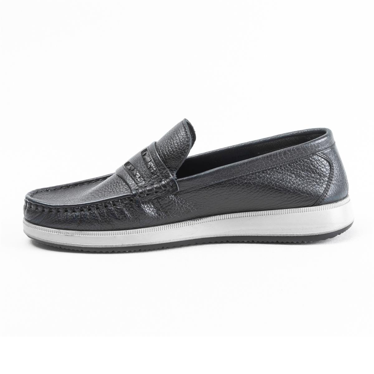 Ulus 1200 Siyah Poli Loafer Ayakkabı