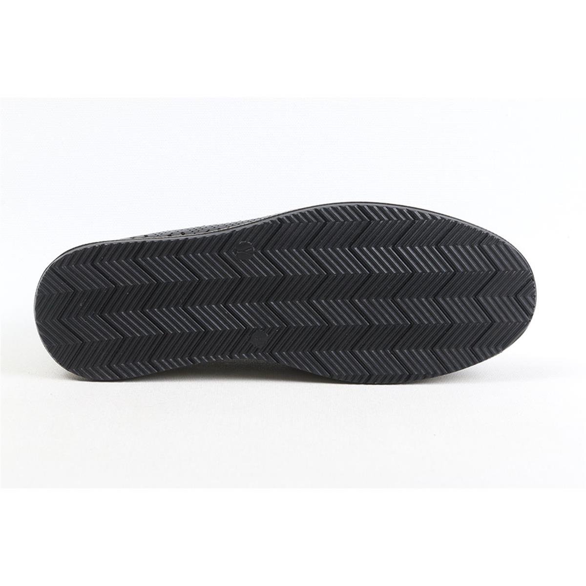 Ulus 1237 Delikli Siyah Loafer Ayakkabı