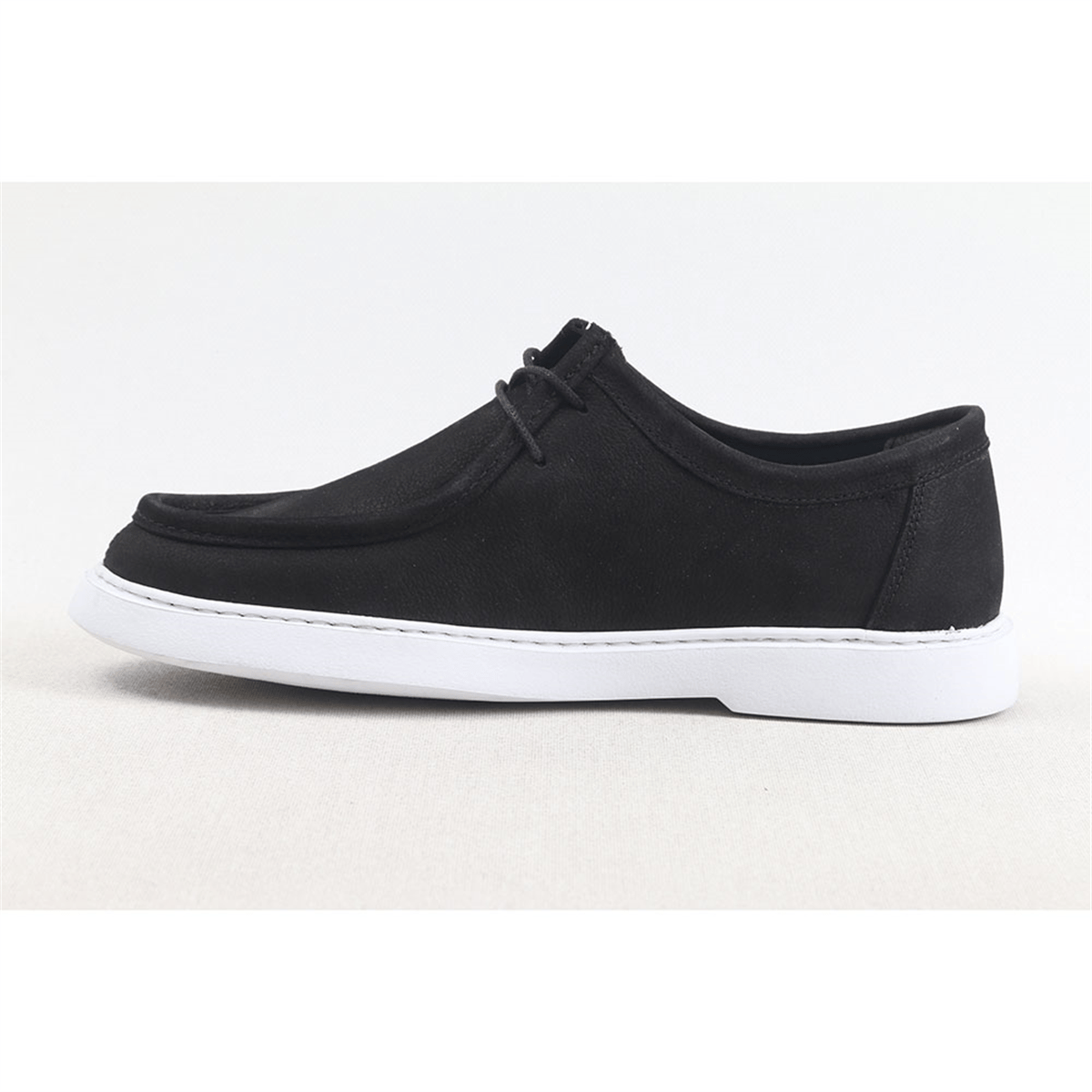 ULUS 1300 SİYAH NUBUK SİSLEY CASUAL AYAKKABI