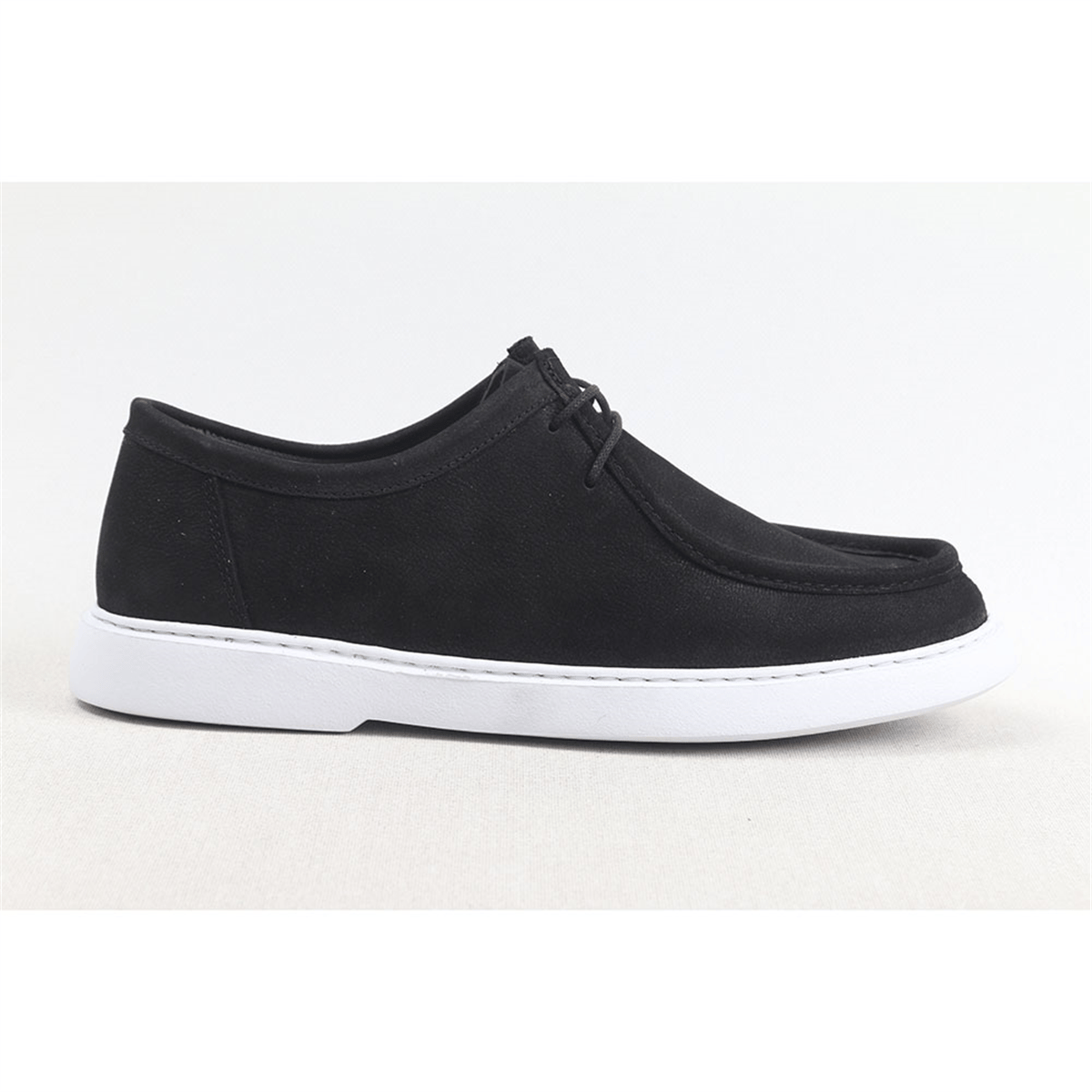 ULUS 1300 SİYAH NUBUK SİSLEY CASUAL AYAKKABI