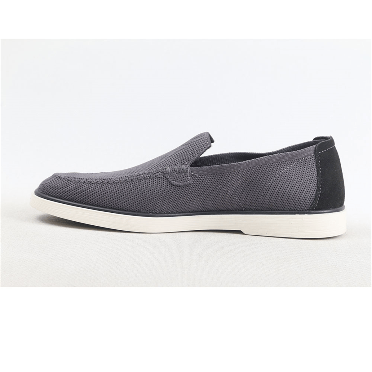 ULUS 142 FÜME (LP) TRİKO LOAFER AYAKKABI