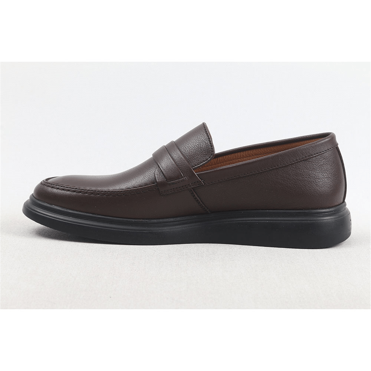 ULUS 1815 KAHVE KUŞAKLI OLUKLU TABAN COMFORT AYAKKABI