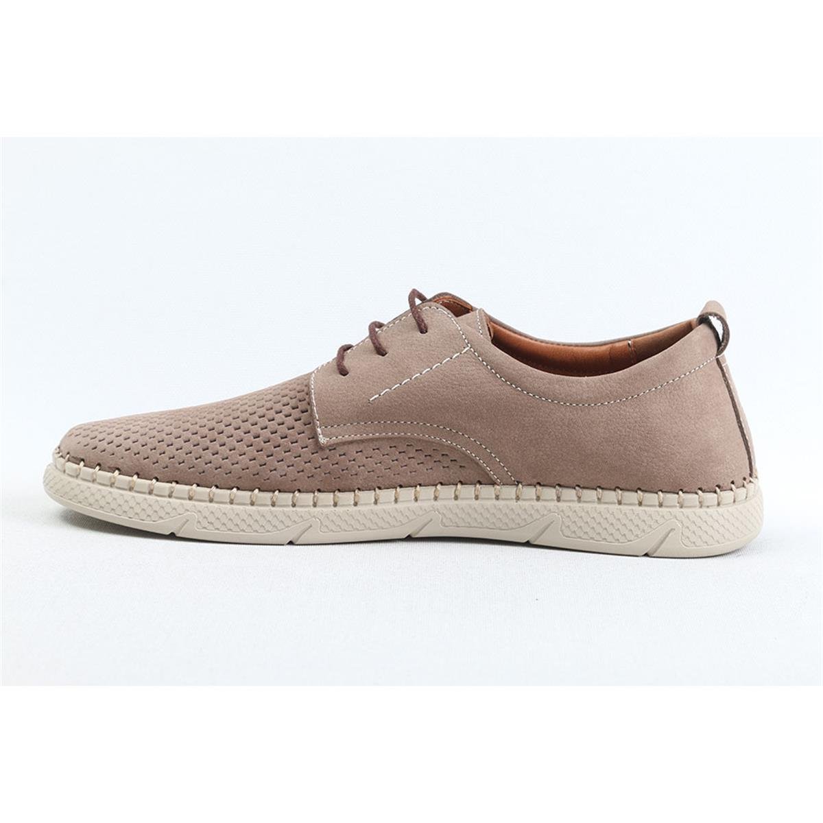 ULUS 1823 DELİKLİ KUM NUBUK CASUAL AYAKKABI