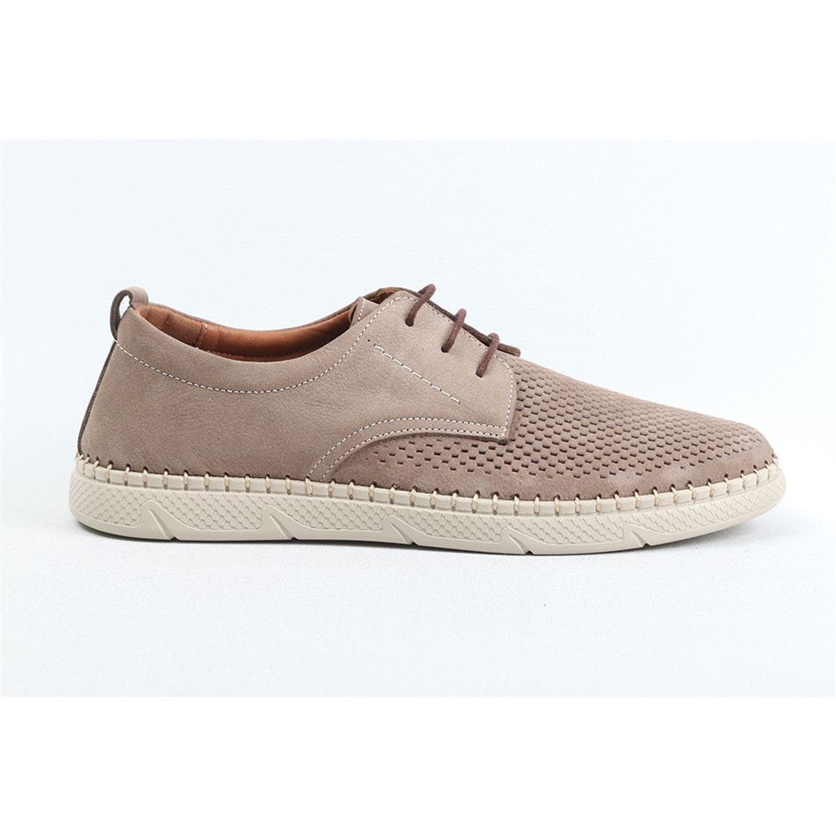 ULUS 1823 DELİKLİ KUM NUBUK CASUAL AYAKKABI