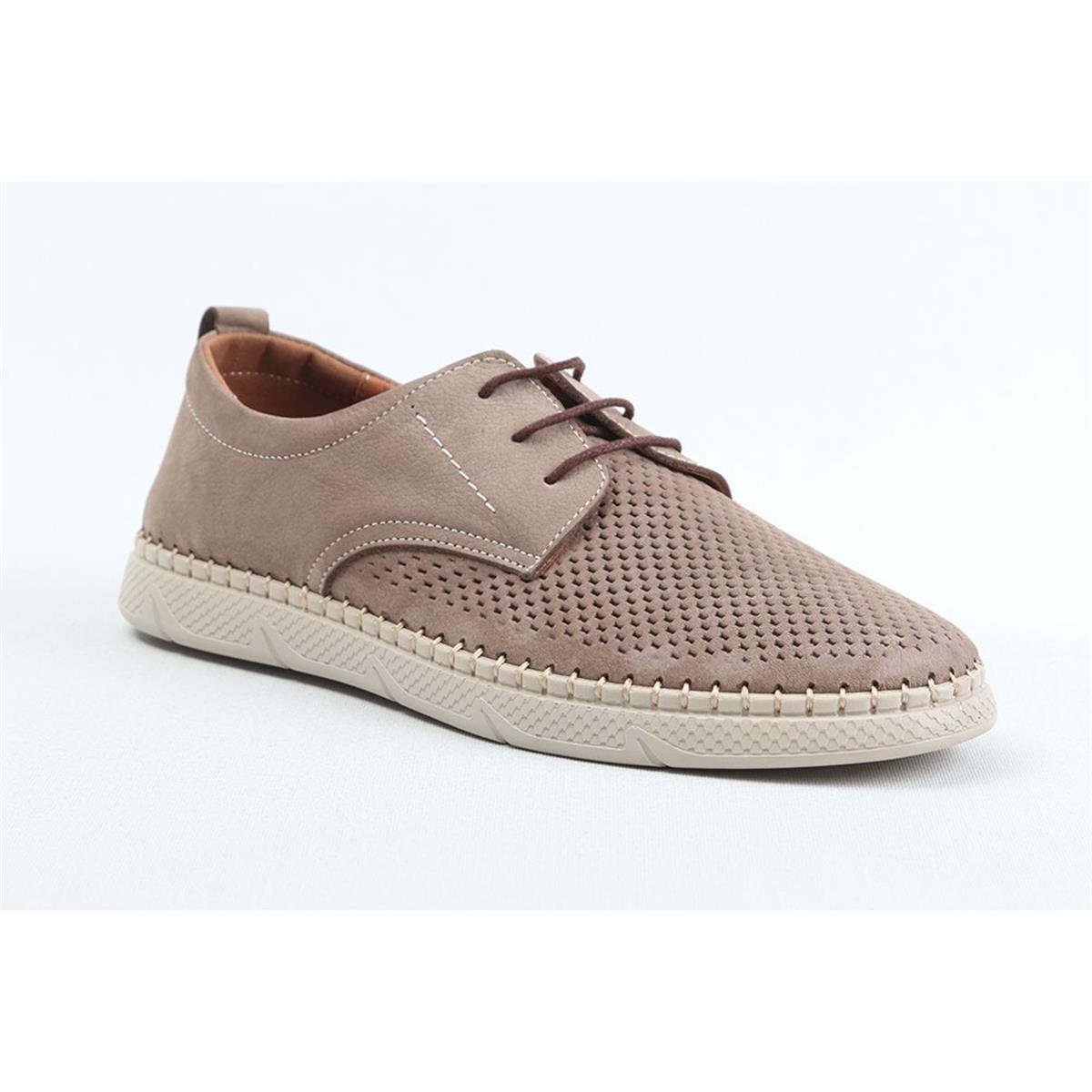 ULUS 1823 DELİKLİ KUM NUBUK CASUAL AYAKKABI