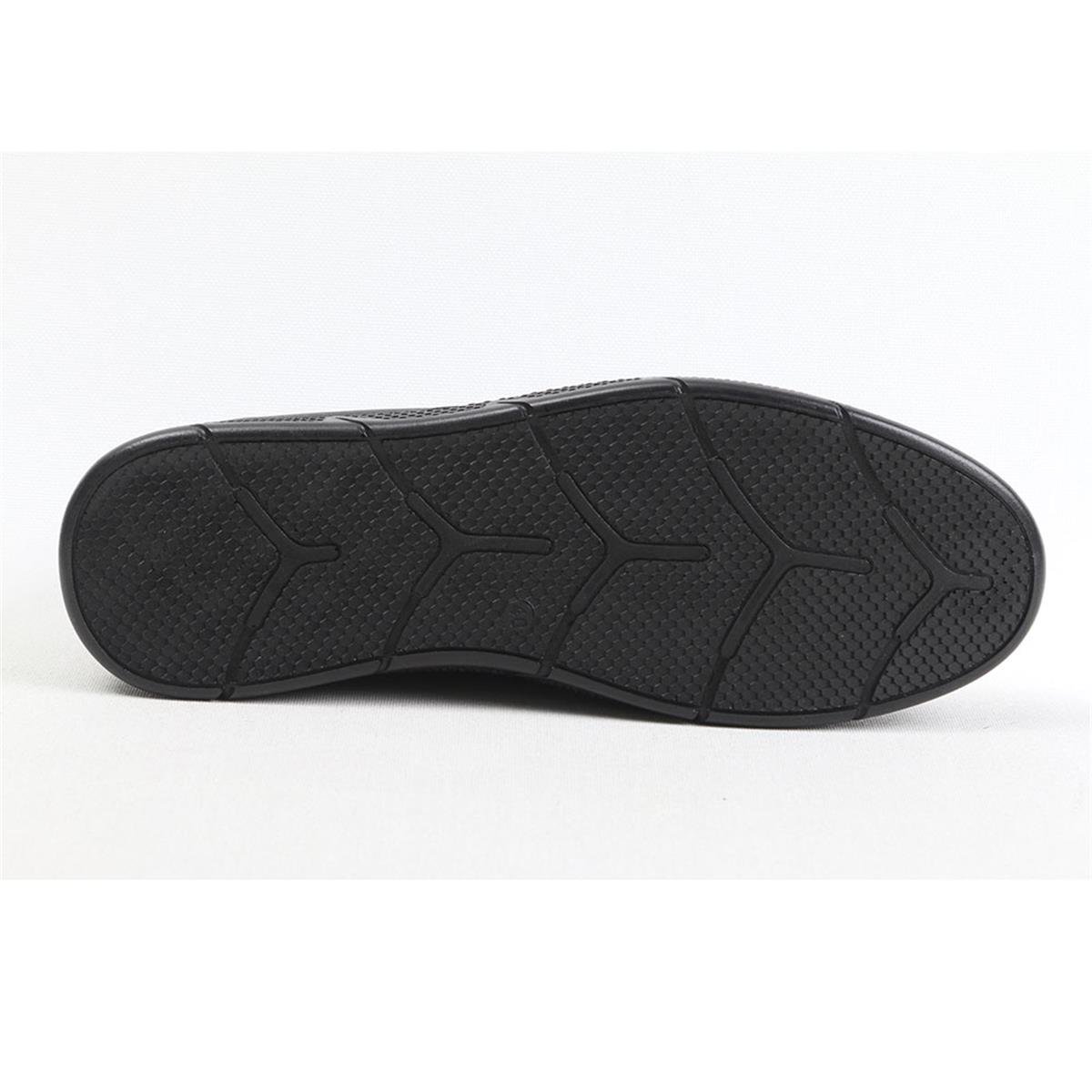 ULUS 1823 DELİKLİ SİYAH CASUAL AYAKKABI