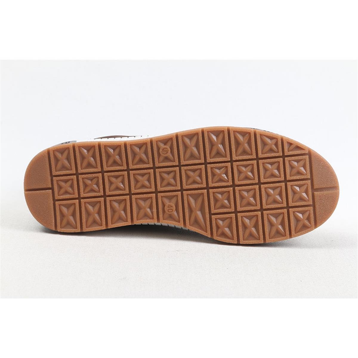 ULUS 1975 KAHVE SÜET SNEAKER AYAKKABI