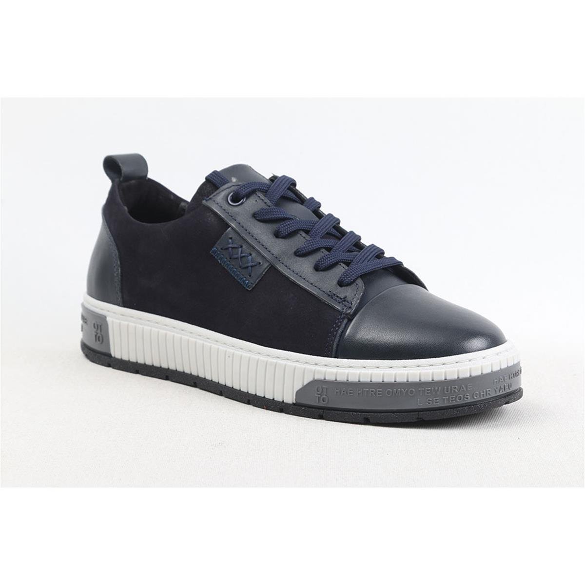 ULUS 1975 LACİVERT SÜET SNEAKER AYAKKABI