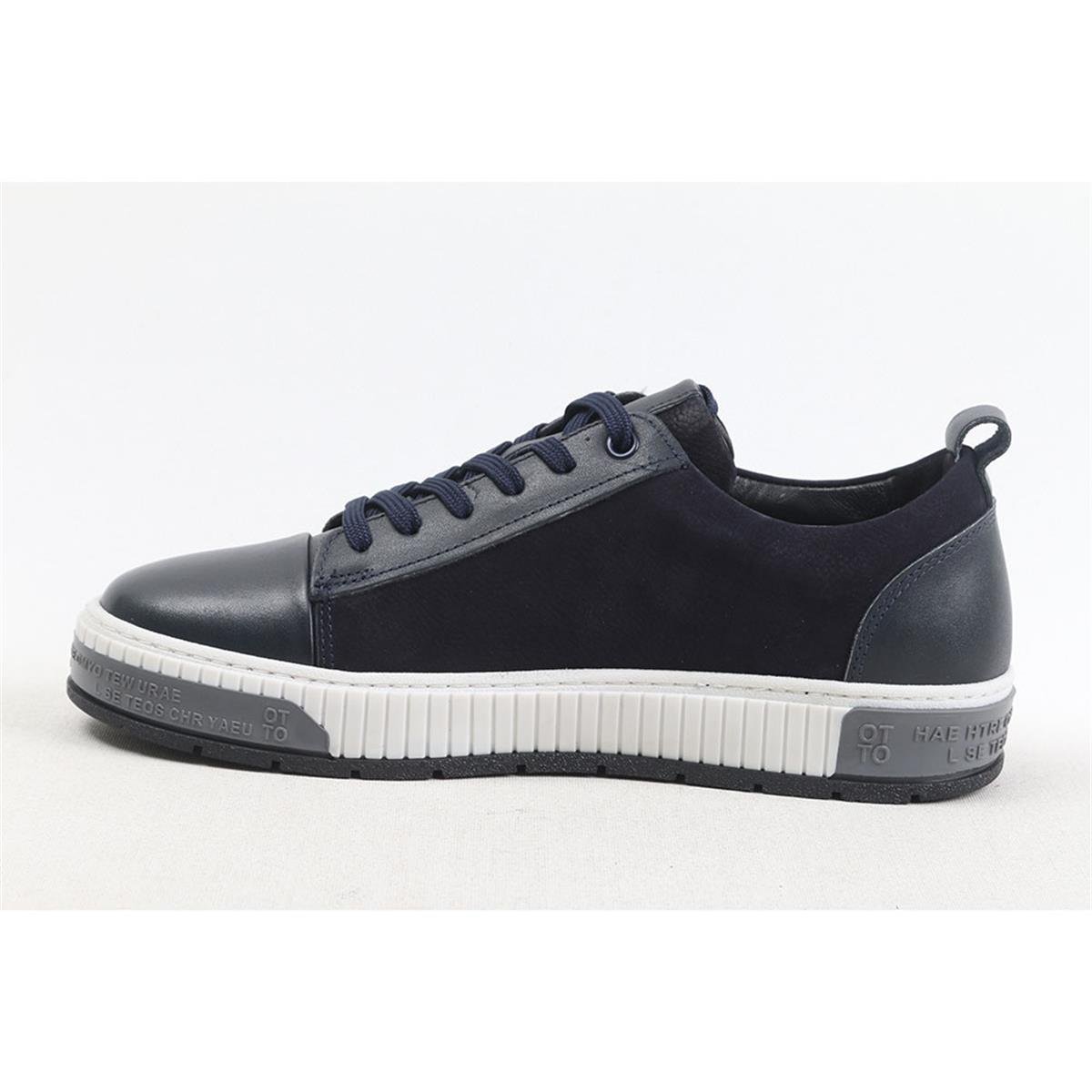ULUS 1975 LACİVERT SÜET SNEAKER AYAKKABI