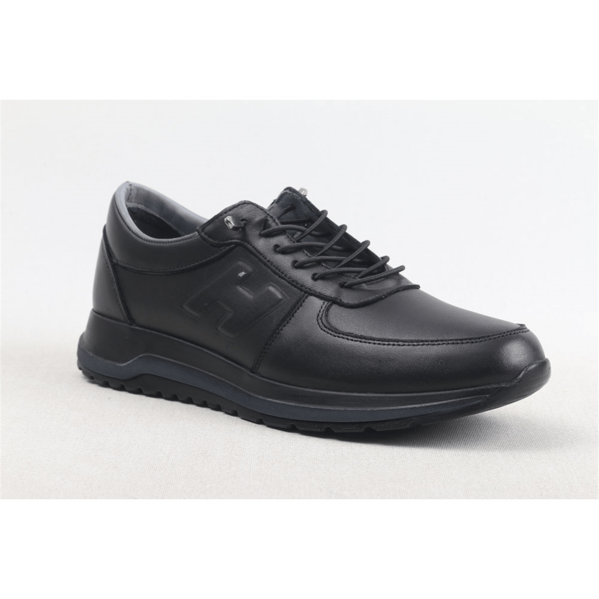 ULUS 2003 SİYAH H LOGOLU SNEAKER SPOR AYAKKABI