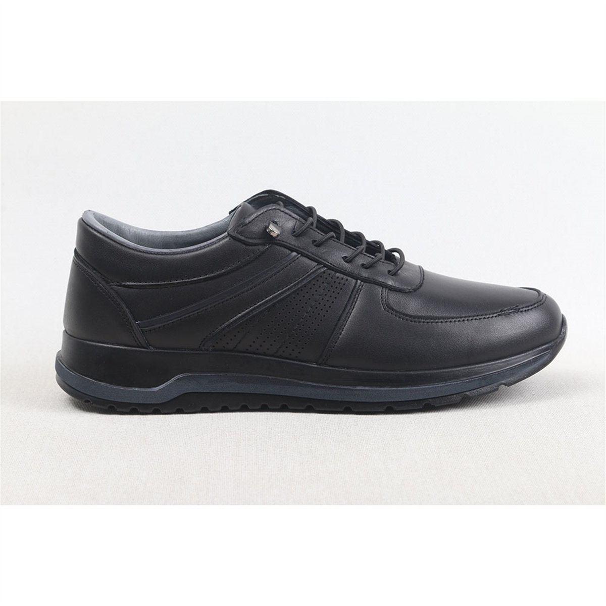 ULUS 20032 SİYAH LAZERLİ SNEAKER SPOR AYAKKABI